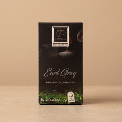 Earl Grey Tea Bags box, 20 count